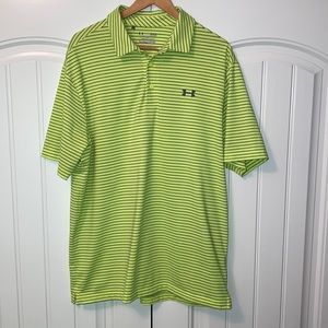 Mens Under Armour Heat Gear Polo